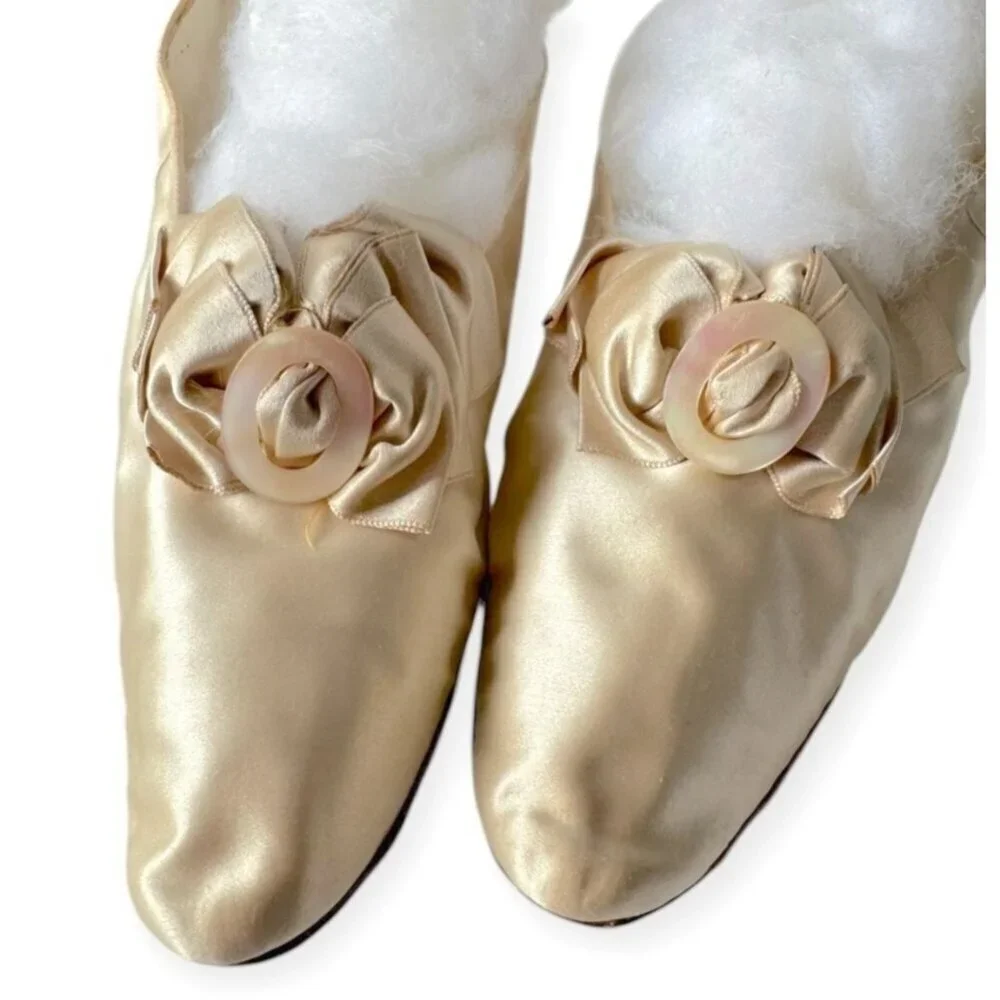 Antique Wedding Shoes by A.J. Cammeyer – Circa 1890s-1920s, Size 6B‎